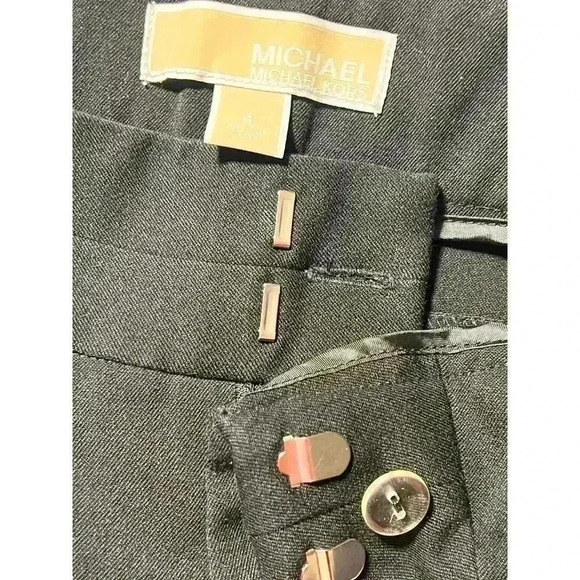 Michael Kors. Size 4,‎ Black Slacks - Picture 5 of 5